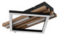 Preview: Globo Obrien LED Deckenleuchte 19W Warmweiß Schwarz Matt, Metall Memoryfunktion 7,5cm 67344D