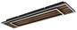 Preview: Globo Woody LED Deckenleuchte 36W Warmweiß Schwarz Matt, Metall Memoryfunktion 6cm 67345D2