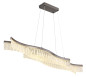 Preview: Globo Juliet LED Hängeleuchte 35W Warmweiß Graphit Matt, Metall 135cm 67348H