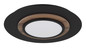 Preview: Globo Kory LED Deckenleuchte 24W Warmweiß Schwarz Matt, Metall Memoryfunktion Ø48cm 67352-24