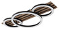 Preview: Globo Tisha LED Deckenleuchte 24W Warmweiß Schwarz Matt, Metall Ø30cm 67353D3