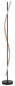Preview: Globo Watkins LED Stehleuchte 30W Warmweiß Schwarz Matt, Metall 150,7cm 67354S