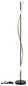 Preview: Globo Watkins LED Stehleuchte 30W Warmweiß Schwarz Matt, Metall 150,7cm 67354S