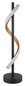 Preview: Globo Watkins LED Tischleuchte 12,50W Warmweiß Schwarz Matt, Metall 49,3cm 67354T