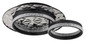 Preview: Globo Della Ii LED Deckenleuchte 24W Warmweiß Schwarz Matt, Metall 14cm 67361C