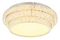 Preview: Globo Klara LED Deckenleuchte 48W CCT Verchromt, Metall Fernbedienung Nachtlicht Memoryfunktion Ø50cm 68157-48