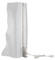 Preview: Globo Saque LED Tischleuchte 16W Neutralweiß Nickel Matt, Metall 60cm 68294T