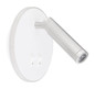 Preview: Globo Many LED Wandleuchte 6W Warmweiß Weiß, Metall Ø14,5cm 78405W