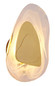 Preview: Globo Dorsey LED Wandleuchte 9W Warmweiß Messingfarben Matt, Metall 31,5cm 78411M