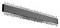 Preview: Globo Stalagmita LED Wandleuchte 12W Neutralweiß Schwarz Matt, Metall 8cm 78420-12