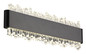 Preview: Globo Stalagmita LED Wandleuchte 8W Neutralweiß Schwarz Matt, Metall 8cm 78420-8