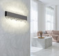 Preview: Globo Stalagmita LED Wandleuchte 8W Neutralweiß Schwarz Matt, Metall 8cm 78420-8