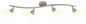 Preview: Globo Malte E14 Strahler 4-fach 5W Warmweiß Nickel Matt, Metall Ø10cm 81490401