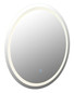 Preview: Globo Rivas LED Spiegel 10W Neutralweiß Spiegel Memoryfunktion Ø55cm 84033