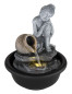 Preview: Globo Fontana LED Brunnen 0,13W Schwarz Matt 19cm 93039