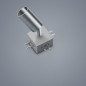 Preview: Helestra VIGO LED Deckenleuchte 4W dimmbar Warmweiss Mattnickel Made in Germany 15/1703.18