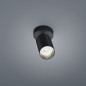 Preview: Helestra RIWA LED Deckenleuchte 8W dimmbar 90Ra Warmweiss Mattschwarz 15/1806.22
