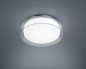 Preview: Helestra OLVI LED Deckenleuchte 12W IP44 90Ra Warmweiss Chrom 15/1931.04