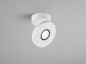 Preview: Helestra GOTO LED Deckenleuchte 8,5W dimmbar IP54 90Ra Warmweiss Mattweiß 15/2013.07