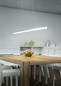 Preview: Helestra MOYA LED Pendelleuchte 29W dimmbar IP30 90Ra Warmweiss Aluminium 16/1722.26