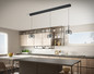 Preview: Helestra FLUTE LED Pendelleuchte 8W dimmbar 90Ra Warmweiss Chrom 16/2001.04
