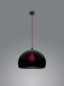 Preview: Helestra DORO E27 Pendelleuchte max.60W Mattschwarz Made in Germany 16/2340.75/5096