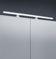 Preview: Helestra GAIA LED Wandleuchte 18W dimmbar IP44 90Ra Steuerbare Lichtfarbe Chrom 18/1817.04