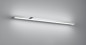 Preview: Helestra SLATE LED Wandleuchte 20W IP44 90Ra Warmweiss Chrom 18/2039.04