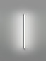 Preview: Helestra PONTO-S LED Wandleuchte 18W IP44 90Ra Steuerbare Lichtfarbe Mattschwarz 18/2534.22