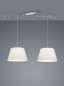 Preview: Helestra CERTO E27 Pendelleuchte 2-fach max.60W Chrom Made in Germany 26/1847.04/9276