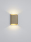 Preview: Helestra TOCO LED Wandleuchte 12W dimmbar IP54 Warmweiss Coffee 28/2509.70