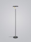 Preview: Helestra ELARA LED Stehleuchte 13,5W dimmbar Warmweiss Schwarz 130cm 7-5095.28