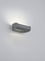 Preview: Helestra LUZ44 LED Wandleuchte 9W dimmbar IP54 Warmweiss Graphit A182408.93
