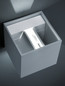 Preview: Helestra SIRI44 LED Wandleuchte 7W dimmbar IP54 90Ra Warmweiss Mattschwarz A28242.93