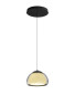 Preview: Hell Luxxo LED Pendelleuchte Dimmbar höhenverstellbar Dim to warm + FB Schwarz 20634/1-06