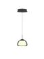 Preview: Hell Luxxo LED Pendelleuchte Dimmbar höhenverstellbar Dim to warm + FB Schwarz 20634/1-06