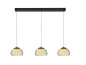 Preview: Hell Luxxo LED Pendelleuchte Dimmbar höhenverstellbar Dim to warm + FB Schwarz 20636/3-06
