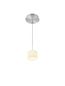 Preview: Hell Abby LED Pendelleuchte Warmweiss Dimmbar höhenverstellbar +FB Aluminium 20659/1-36