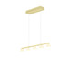 Preview: Hell Jane LED Pendelleuchte 5-fach steuerbare Lichtfarbe Dimmbar 60-180cm >90Ra Champagner 20702/5-42