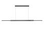 Preview: Hell Whippy LED Pendelleuchte 6-fach steuerbare Lichtfarbe Dimmbar 30-150cm >90Ra Anthrazit 20718/1-39