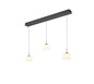 Preview: Hell Elli LED Pendelleuchte 3-fach Warmweiß Dimmbar 60-180cm >90Ra Anthrazit 20724/3-39