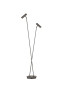 Preview: Hell Tom Pro LED Stehleuchte Dimmbar 137cm Bronze 60551/2-15