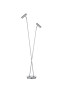 Preview: Hell Tom Pro LED Stehleuchte Dimmbar 137cm Nickel 60551/2-92