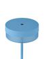 Preview: Hell Mesh LED Akkuleuchte Warmweiss Dimmbar USB Pastellblau 60560/1-21
