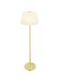 Preview: Hell Elegance Stehleuchte E27 140cm Fußtrittschalter Messing 60562/1-01