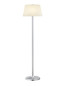 Preview: Hell Elegance Stehleuchte E27 140cm Fußtrittschalter Nickel 60562/1-92