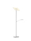 Preview: Hell Modena X LED Stehleuchte Warmweiß Dimmbar 29cm >90Ra Nickel 60578/2-92