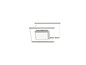 Preview: Hell Karo LED Deckenleuchte steuerbare Lichtfarbe Dimmbar CCT 90Ra Alu 70622/1-37