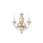 Preview: Ideal Lux FIRENZE Wandleuchte E14 2-fach dimmbar Weiss 012902
