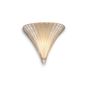 Preview: Ideal Lux SANTA Wandleuchte E14 dimmbar Gold 013046